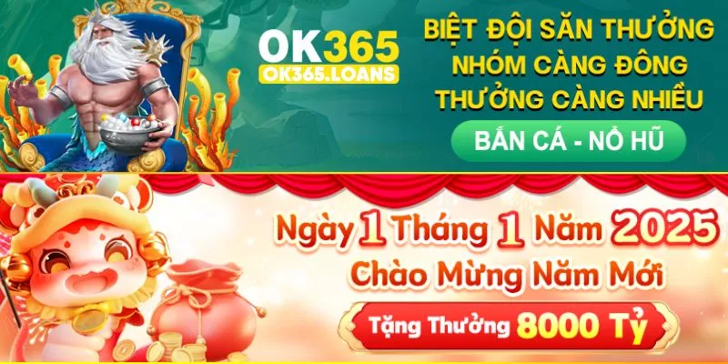 Một số khuyến mãi đặc sắc tại OK365